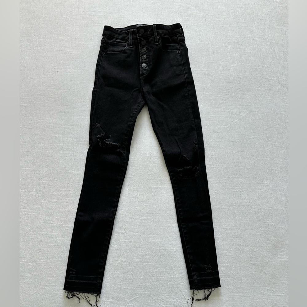 A&F Simone High Rise Skinny Ankle Jean